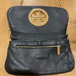 Tory Burch black leather crossbody
